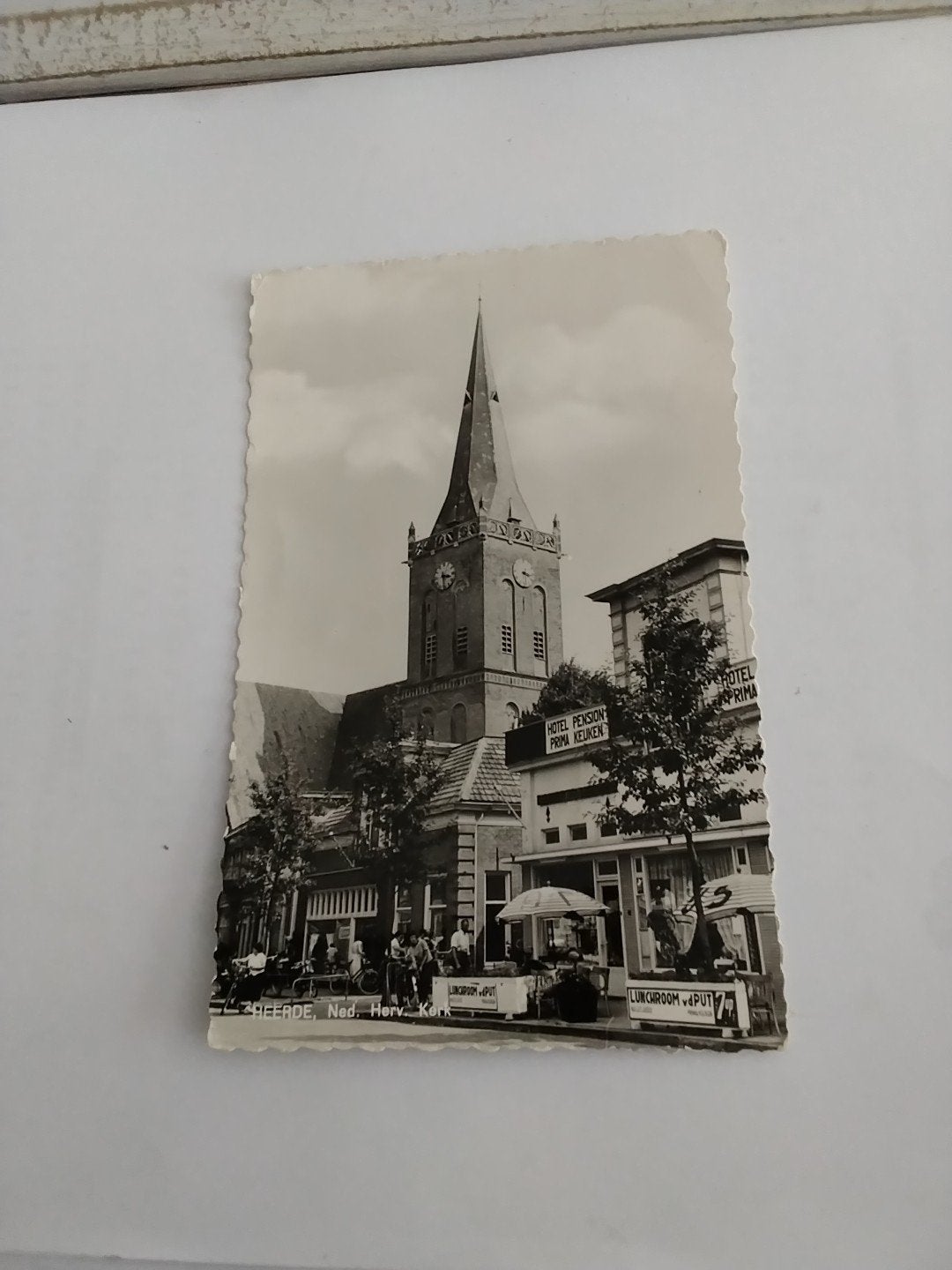 Oude Ansichtkaart Heerde, Ned. Herv. Kerk, Ophalen of Verzenden, 1920 tot 1940, Ongelopen, Gelderland