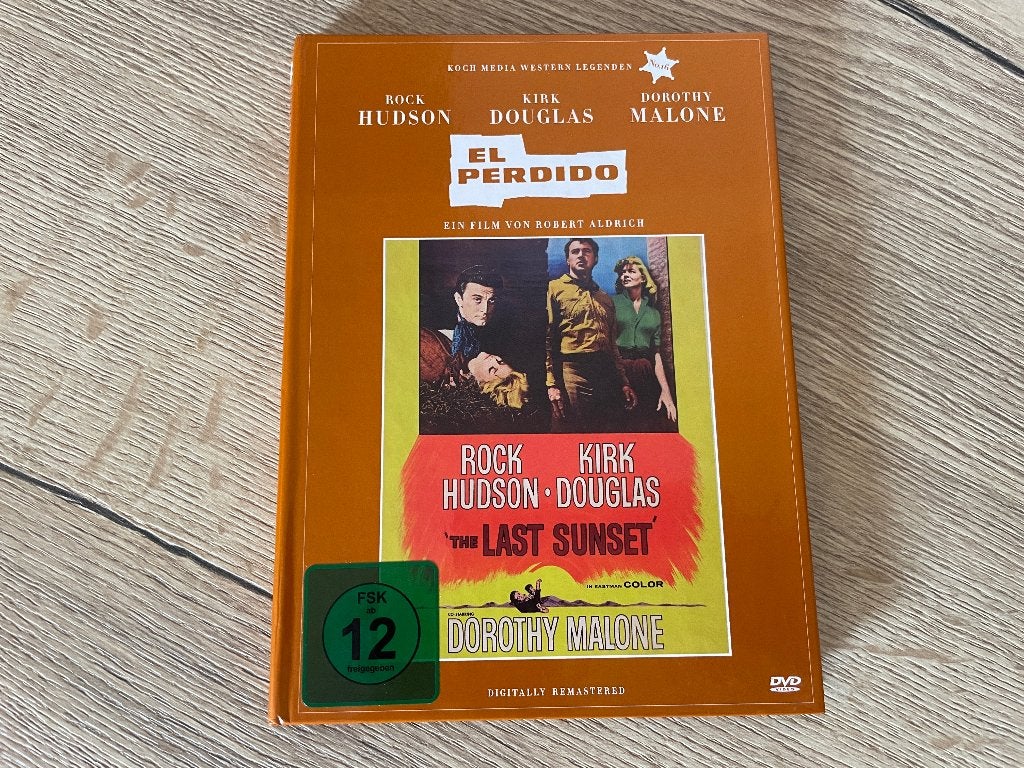 The Last Sunset - Robert Aldrich - Kirk Douglas (western), Alle leeftijden, Verzenden, Zo goed als nieuw, Actie
