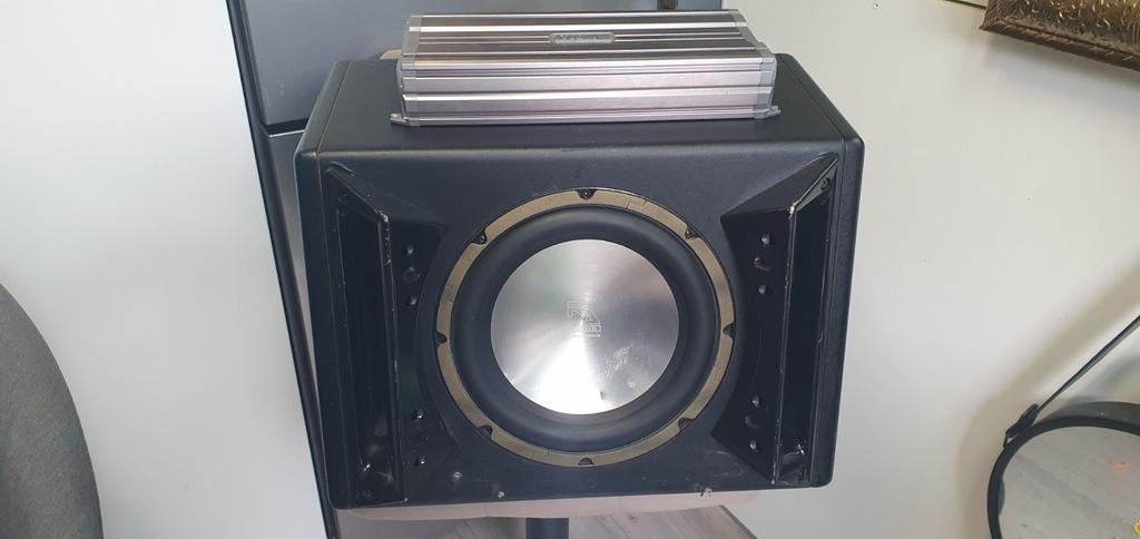 Axion A480 Versterker met Subwoofer, Overige merken, Ophalen of Verzenden, 60 tot 120 watt, Gebruikt