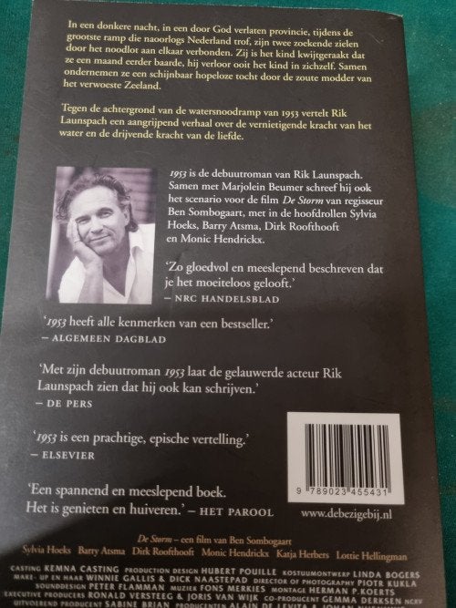 boek 1953 de storm rik launspach, Boeken, Ophalen of Verzenden