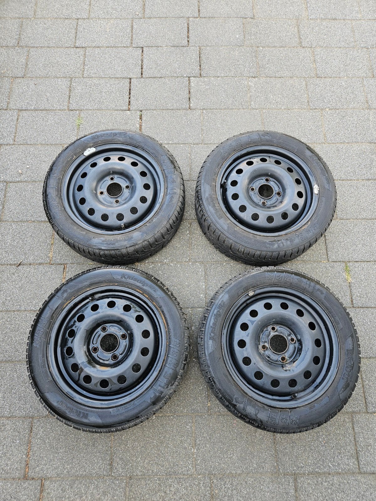 Winterbanden 185/55 R15 (Nieuwstaat), Ophalen, Gebruikt, 15 inch, Band(en)