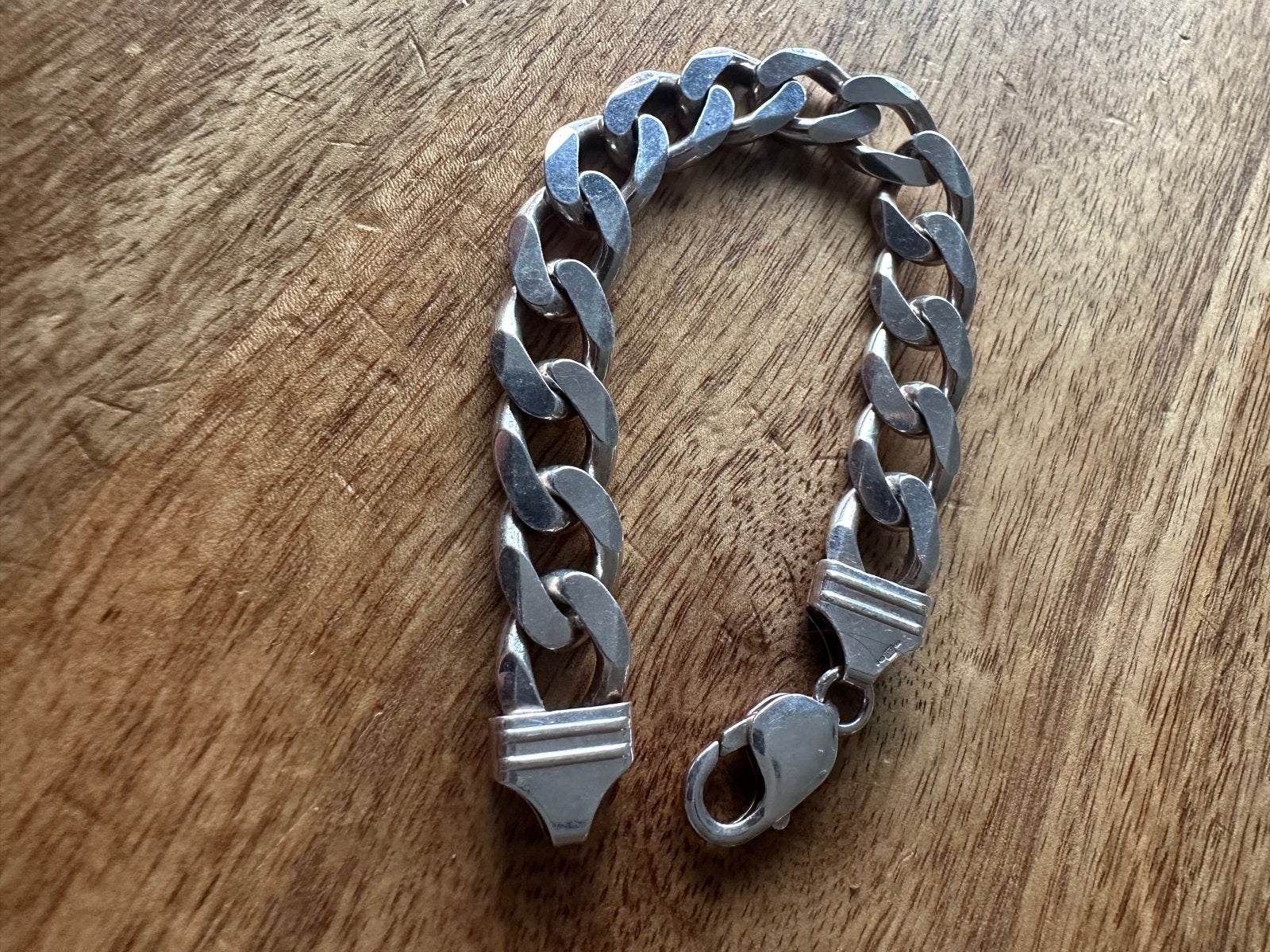 Zilveren Armband - Echt Zilver - 45,7 gram, Ophalen of Verzenden, Gebruikt, Zilver