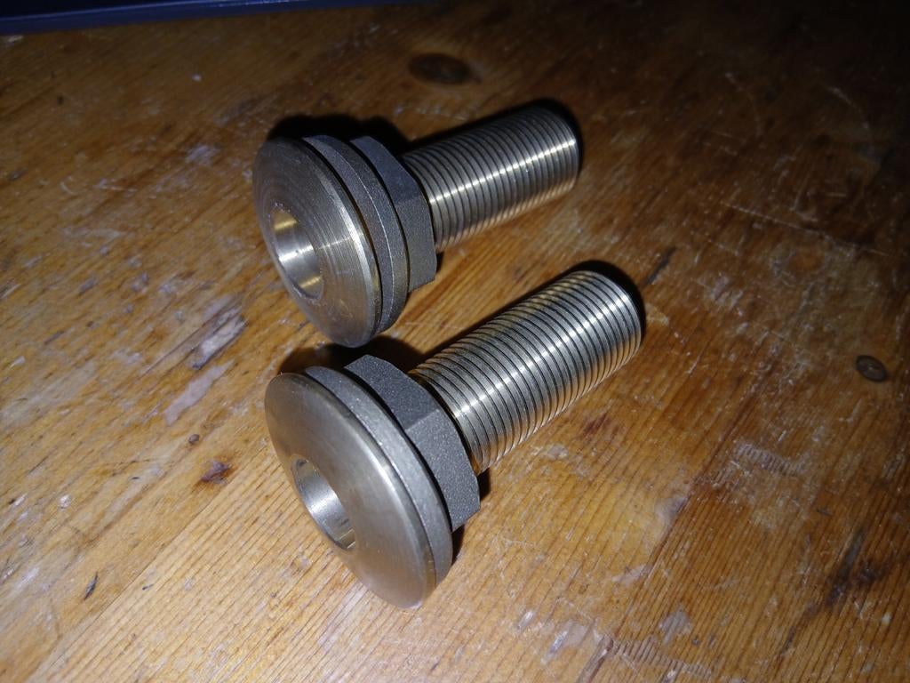 Messing huiddoorvoer 1/2"G NIEUW, Ophalen of Verzenden, Nieuw