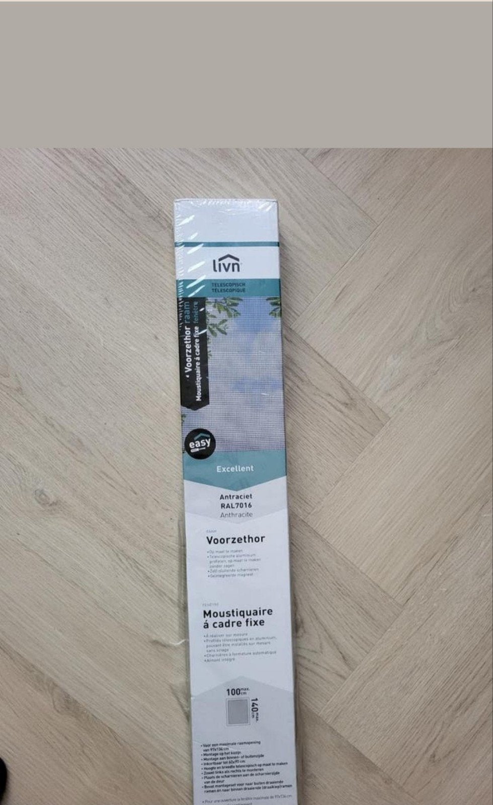 Nieuwe Voorzethor Antraciet 100x140 cm (RAL7016), Ophalen