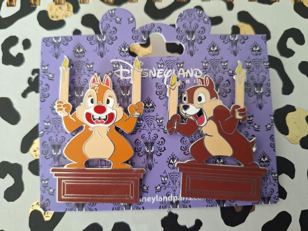 Disneyland pin knabbel en babbel zgan 2, Verzamelen, Disney, Ophalen of Verzenden, Overige figuren, Zo goed als nieuw, Overige typen