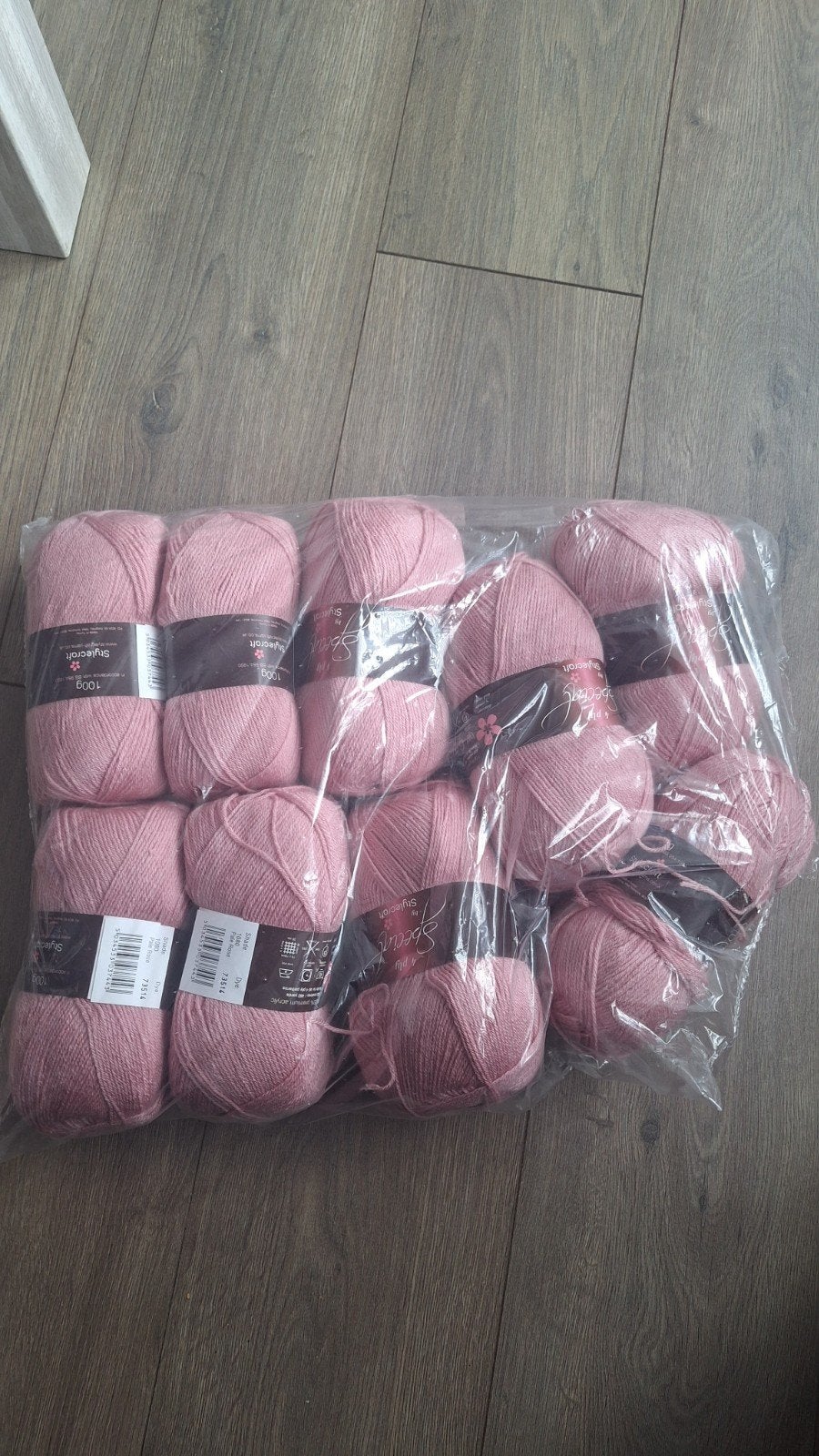 Roze Stylecraft Special 4 Ply Acryl Garen - 9 bollen, Ophalen of Verzenden, Nieuw, Breien of Haken, Wol of Garen