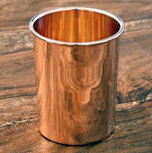 Koperen Beker ca250ml 100% Cu 205gr NIEUW! in verpakking, Ophalen, Overige materialen, Overige typen, Nieuw