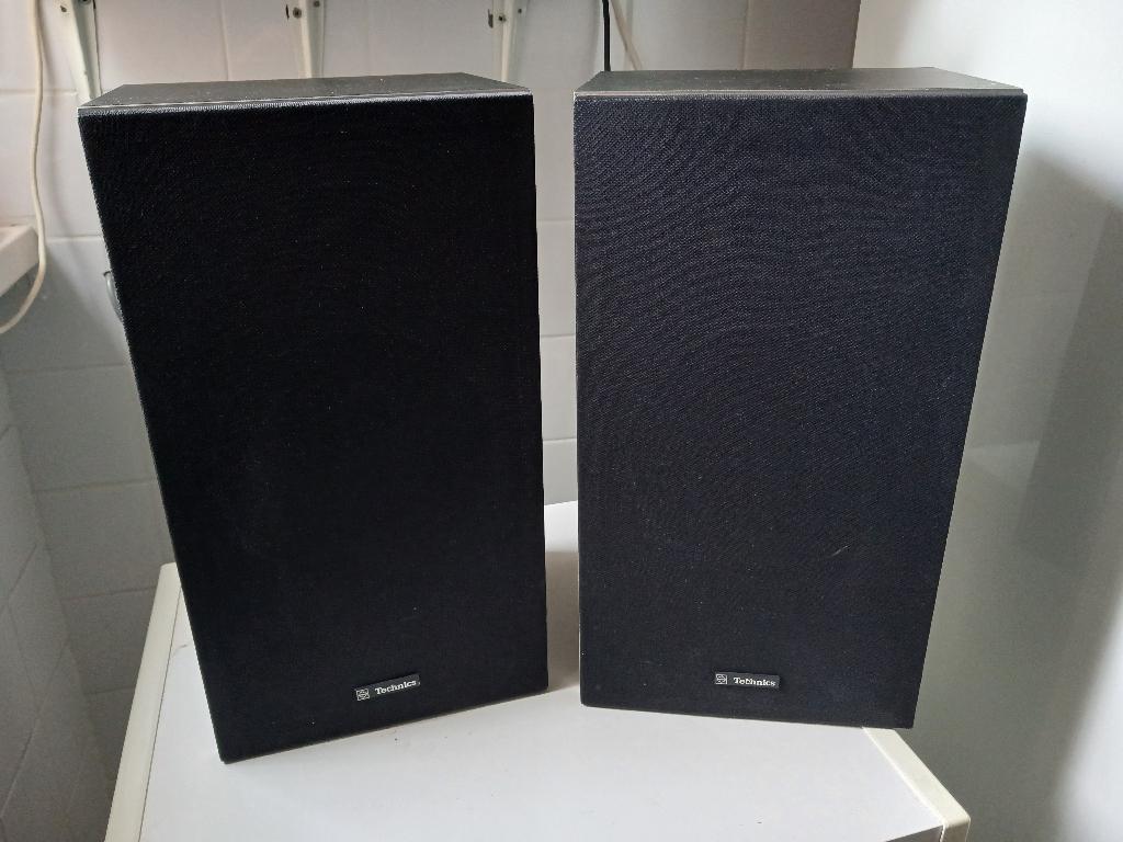 TECHNICS LUIDSPREKERS SB 90, Gebruikt, 60 tot 120 watt, Front, Rear of Stereo speakers, Ophalen