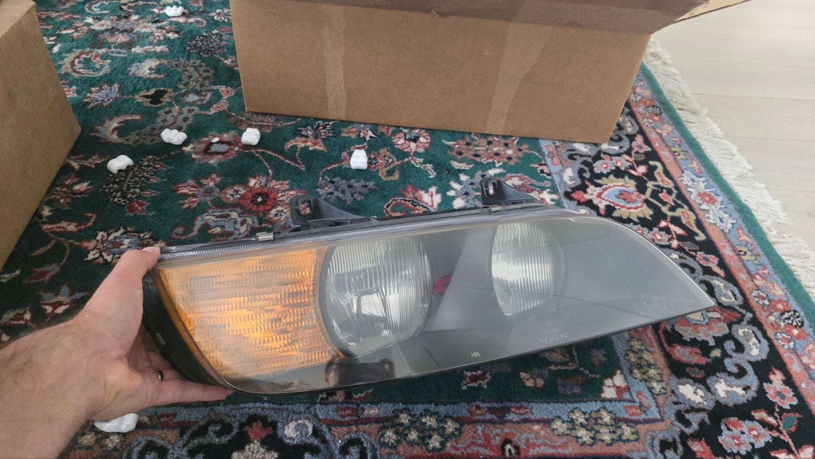 BMW Z3 koplampen (links+rechts) - rechts gestuurd, Auto-onderdelen, Ophalen of Verzenden, Gebruikt, BMW