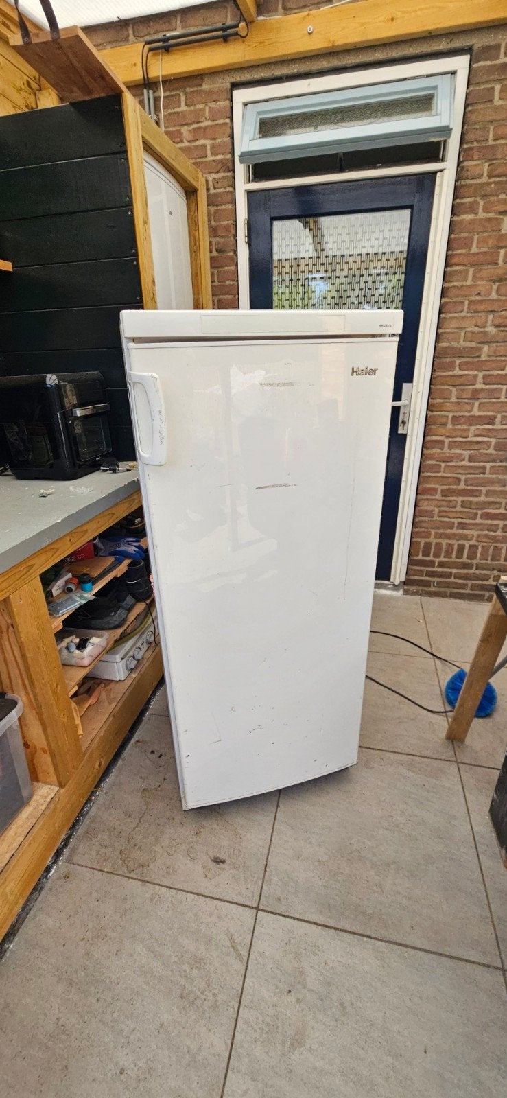 Ruime koelkast, perfect werkend, extra opslag, Witgoed en Apparatuur, Koelkasten en IJskasten, Ophalen, 200 liter of meer, 60 cm of meer