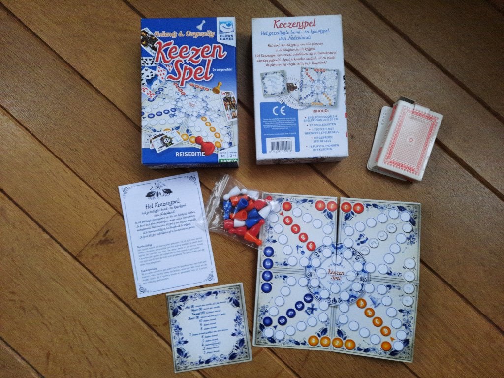 Keezenspel - Reiseditie - Bordspel, Ophalen of Verzenden, Clown Games