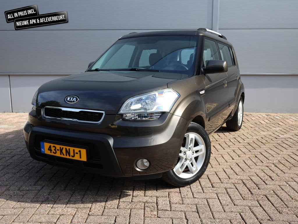Kia Soul 1.6 X (Vol Opties) Airco Trekhaak 100% onderhouden, Auto's, Kia, Voorwielaandrijving, 1591 cc, 4 cilinders, 49 €/maand