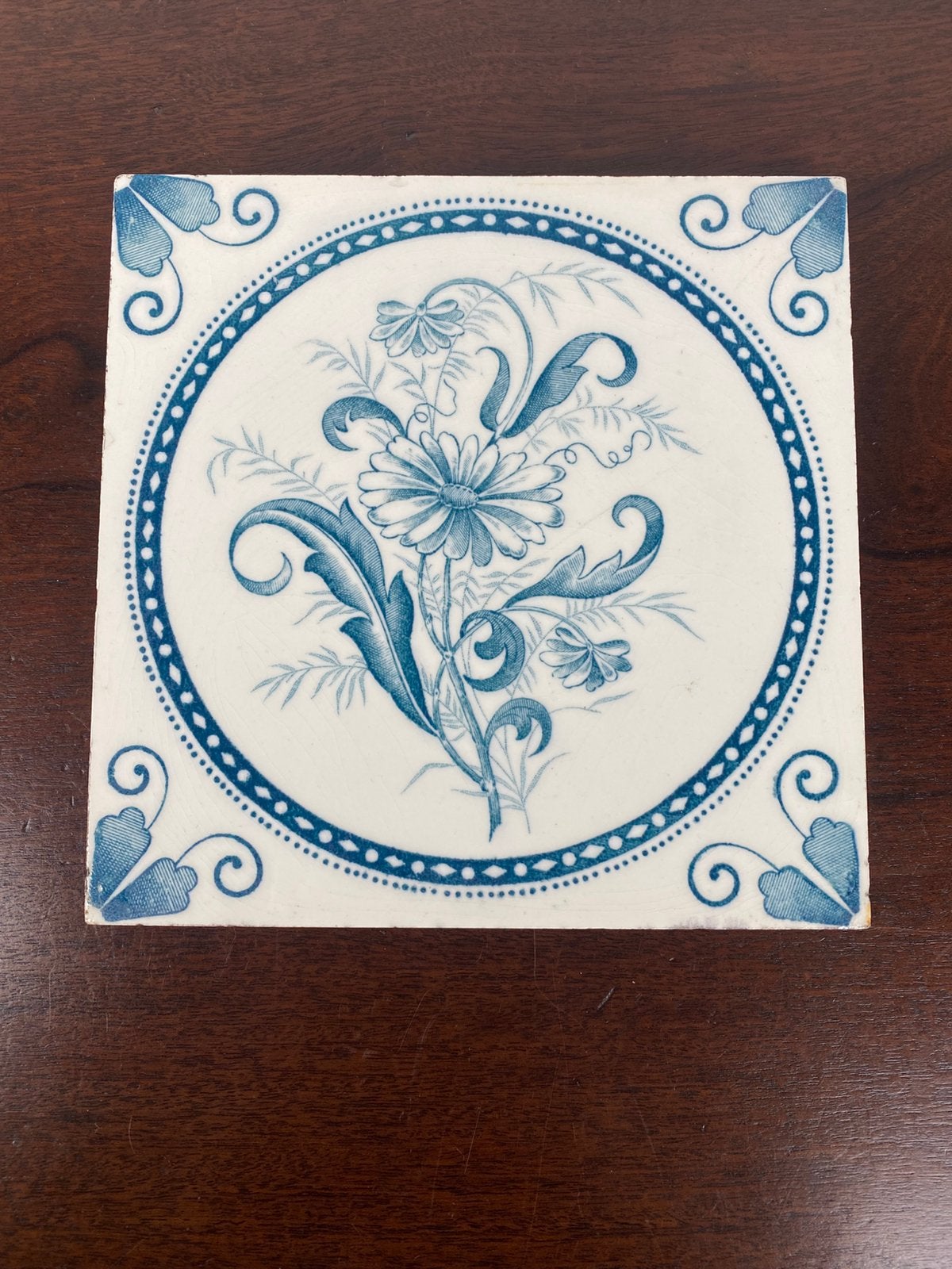 Jugendstil tegel, Antiek en Kunst, Ophalen of Verzenden