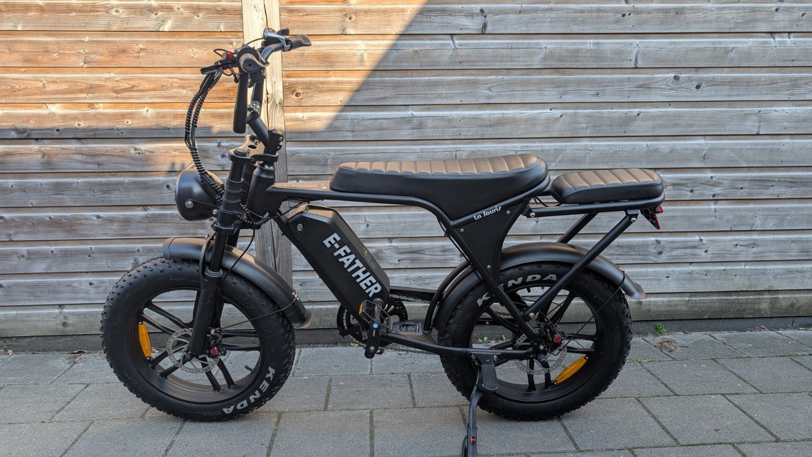 Fatbike La souris 20 inch wielen zeer lage km stand, Zo goed als nieuw, Minder dan 47 cm, 50 km per accu of meer, Ophalen