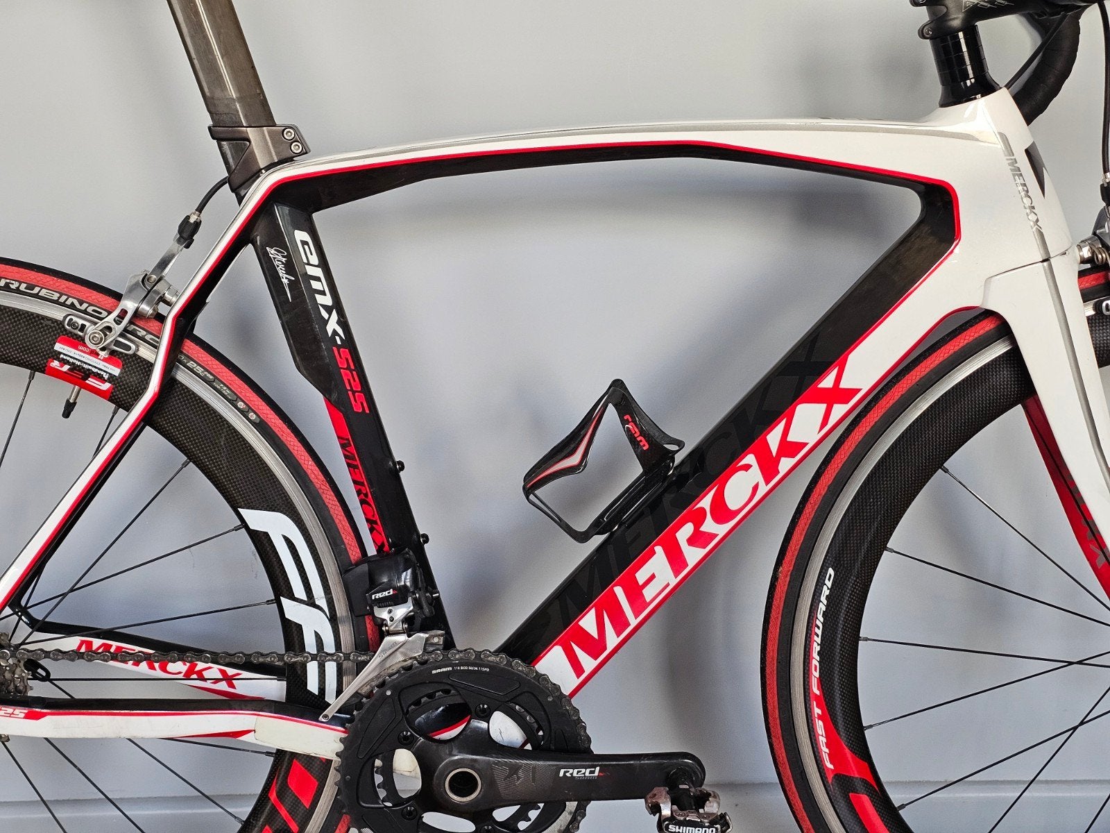 Eddy Merckx EMX-525 Carbon| 52cm /SRAM RED eTap | Nieuwstaat, Carbon, 49 tot 53 cm, Zo goed als nieuw, Meer dan 20 versnellingen