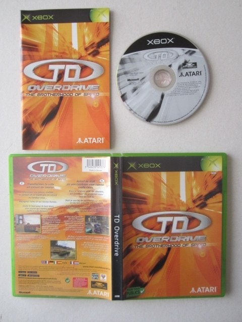 Testdrive Test Drive overdrive Xbox, Spelcomputers en Games, Games | Xbox Original, Zo goed als nieuw, Racen en Vliegen, 1 speler