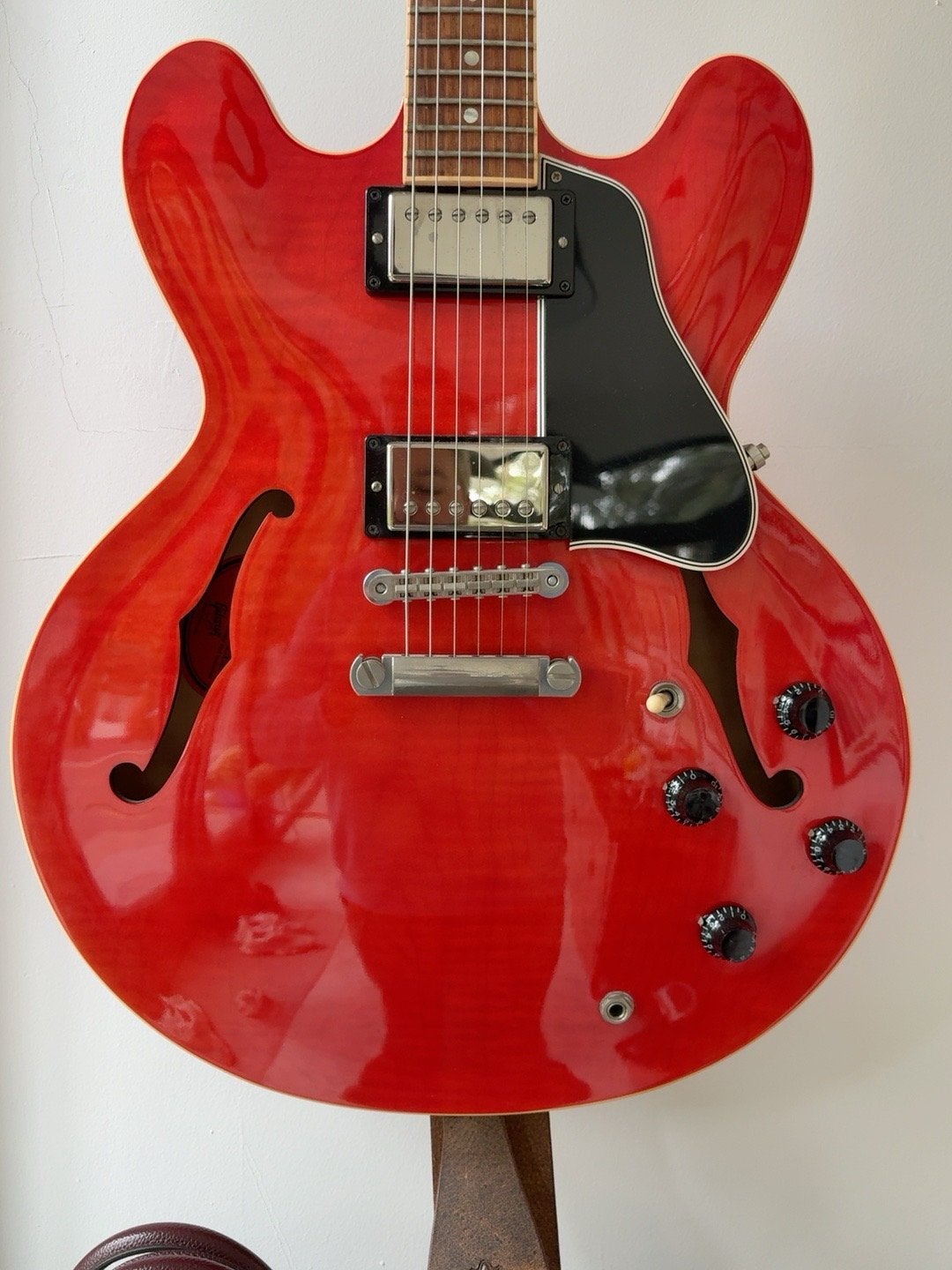 Gibson ES-335 Semi-Hollow Body Elektrische Gitaar, Ophalen, Zo goed als nieuw, Semi-solid body, Gibson
