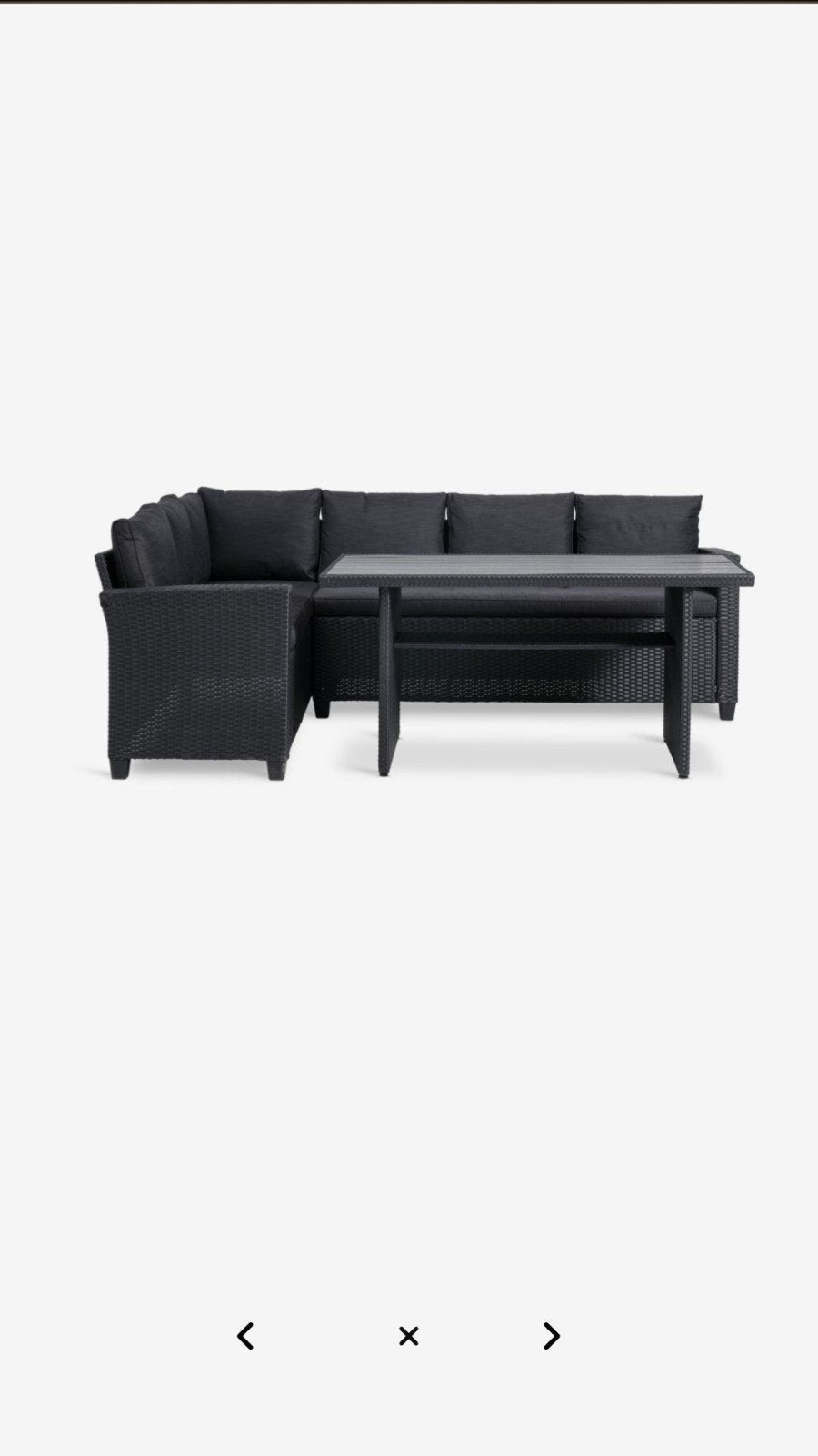 Zo goed als nieuwe loungeset van Jisk, Tuin en Terras, Tuinsets en Loungesets, Ophalen, Kunststof, Zo goed als nieuw, Loungeset
