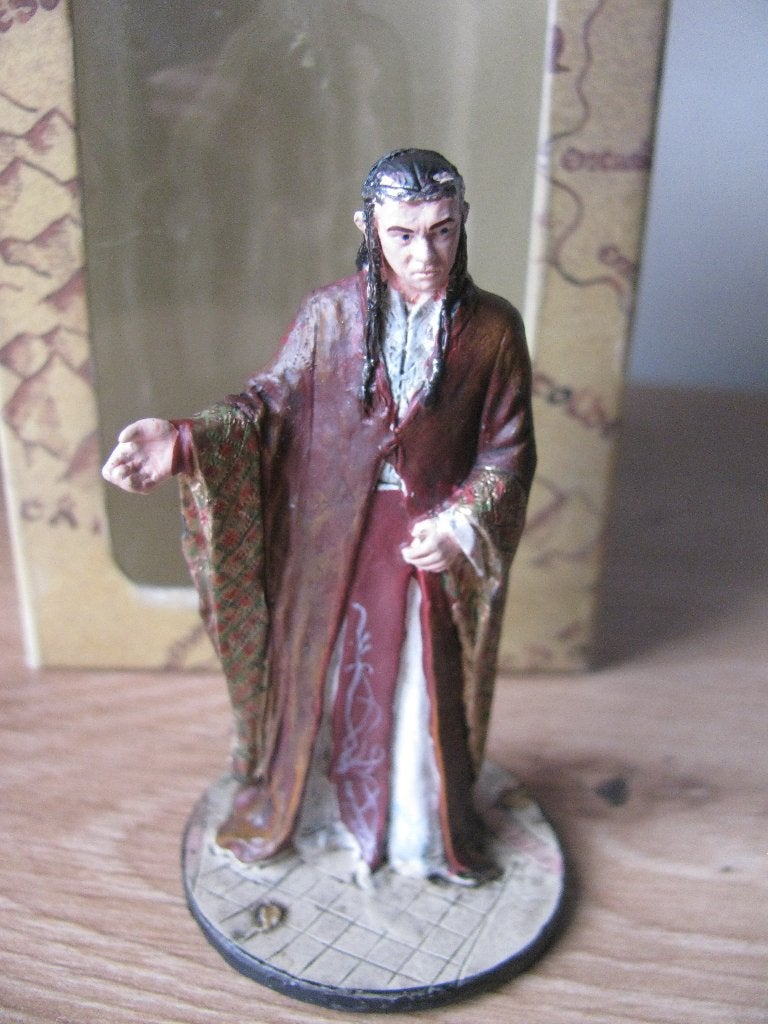 Metalen Lord of the Rings Figuur / Eaglemoss - Lord Elrond, Verzenden, Gebruikt, Actiefiguurtje