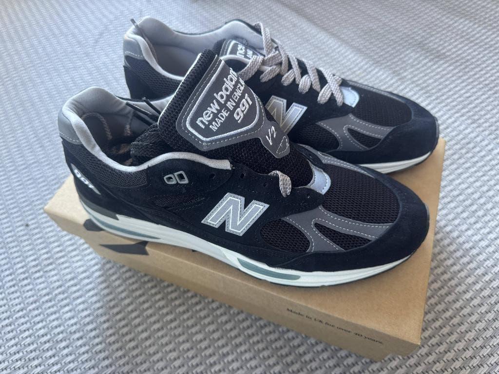 New Balance 991v2 - Maat 43, Kleding | Heren, Schoenen, New Balance, Zwart, Nieuw, Ophalen of Verzenden