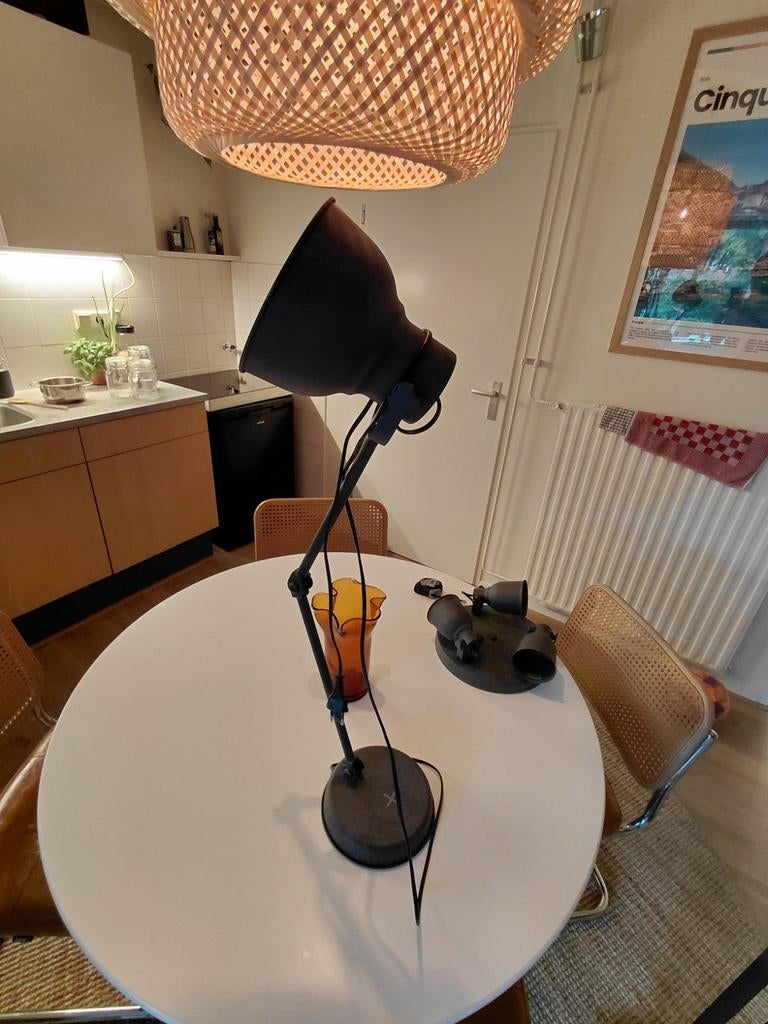 IKEA Hektar Lampen Set: Staande, Bureau & Spots, Huis en Inrichting, Ophalen, Gebruikt, Metaal, 150 tot 200 cm