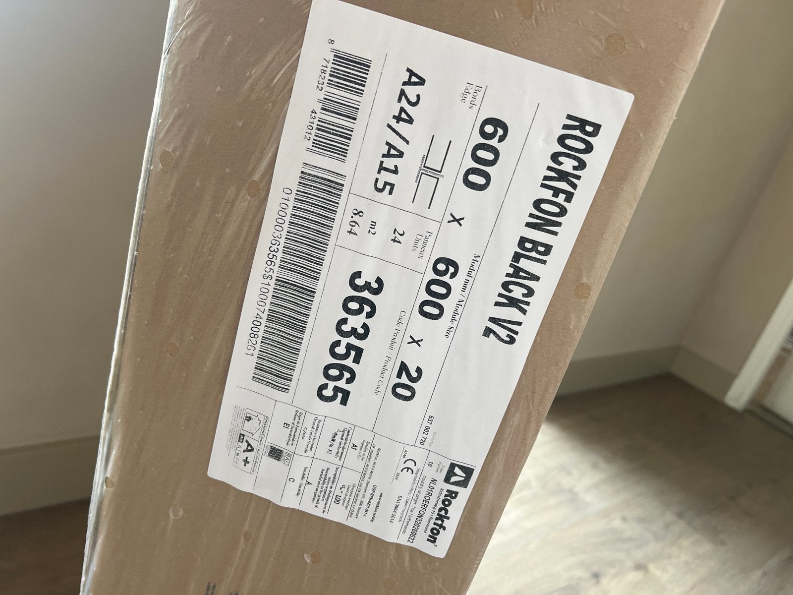 Rockfon Black V2 plafondpanelen - Nieuw in doos, Doe-het-zelf en Verbouw, Ophalen, Nieuw, Overige materialen, 20 tot 50 mm