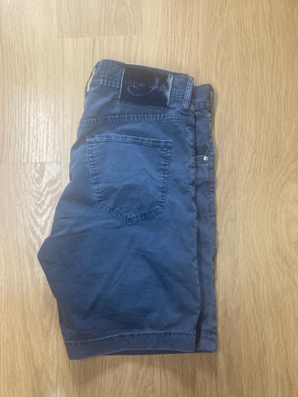 Jacob Cöhen Style J6636 Korte broek - Bermuda - 31 - Blue, Blauw, W32 (confectie 46) of kleiner, Ophalen of Verzenden, Zo goed als nieuw