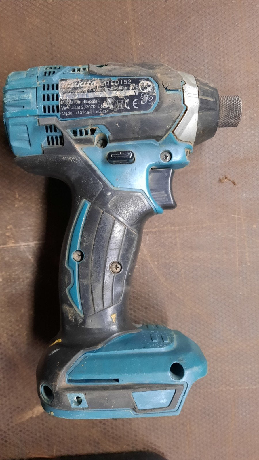 Makita DTD152 18V Slagschroevendraaier met accu, Ophalen of Verzenden, Gebruikt, Boor- en Schroefmachine, Klopboormechanisme