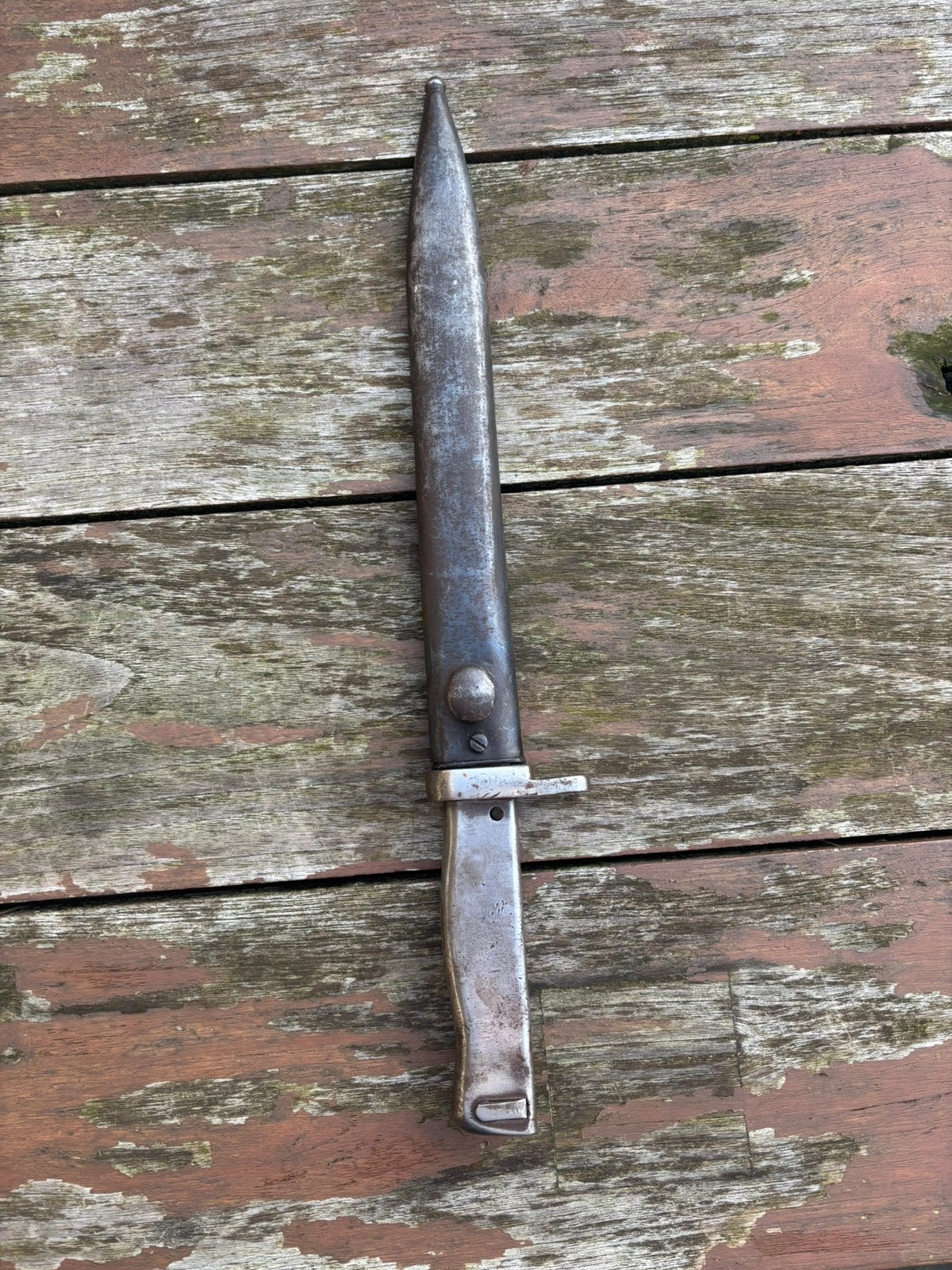 K98 Ersatz Mauser Bajonet gevechtsmes WW1, Verzamelen, Ophalen of Verzenden, Duitsland, Mes of Dolk