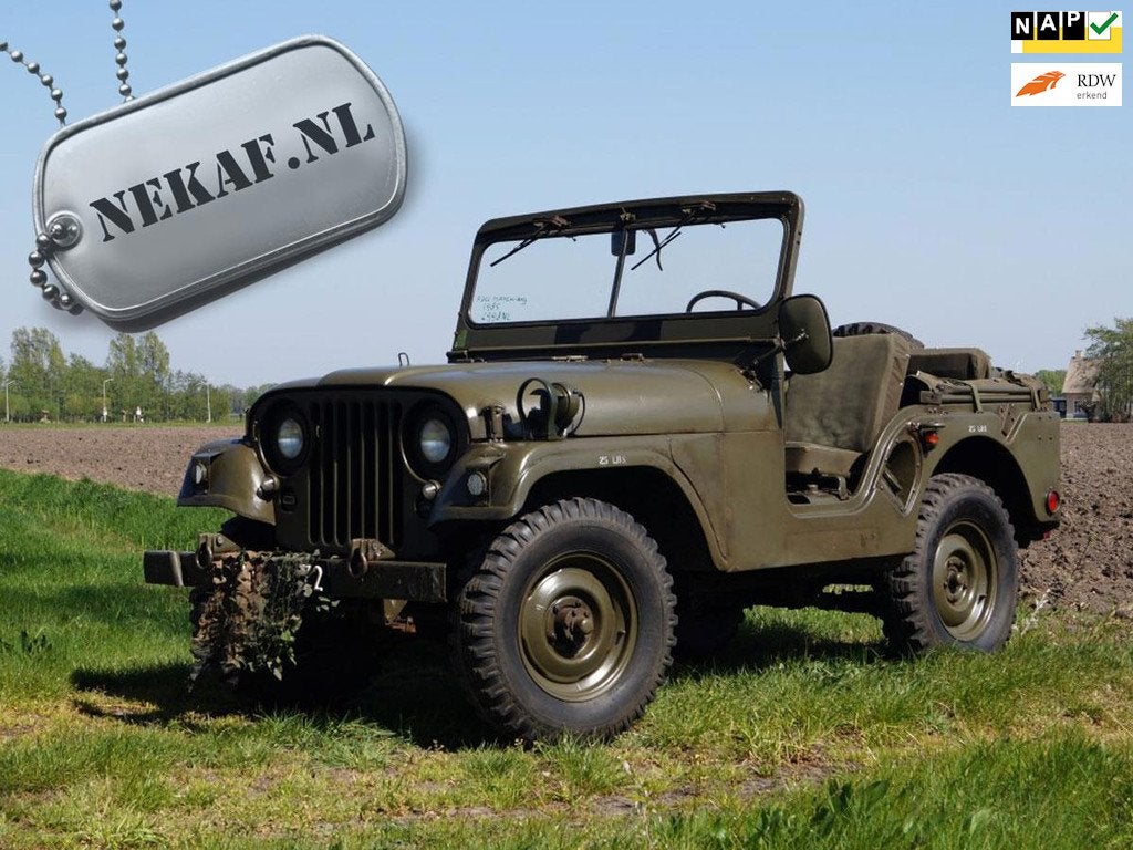 Jeep Willys Nekaf M38a1 Puristen Jeep fm, Auto's, Jeep, Cabriolet, Handgeschakeld, Vierwielaandrijving