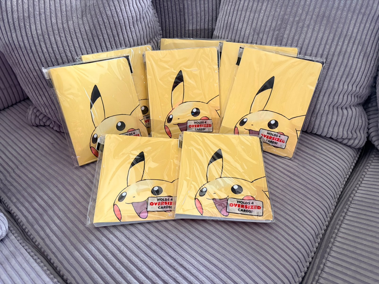 Pikachu Ultra Pro (4 pocket binder) - Pokémon 8 STUKS, Ophalen of Verzenden, Nieuw