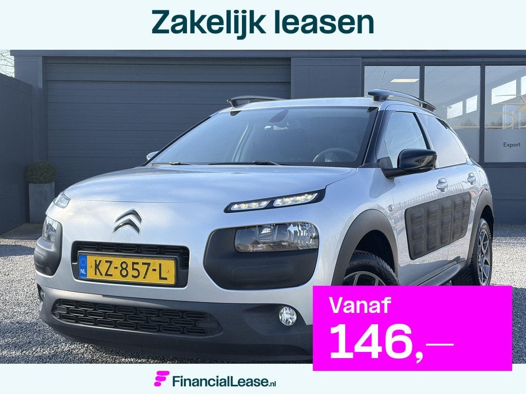 Citroen C4 Cactus 1.2 PureTech Shine 2e Eigenaar,Camera,Navi, Voorwielaandrijving, Stof, Gebruikt, 1199 cc