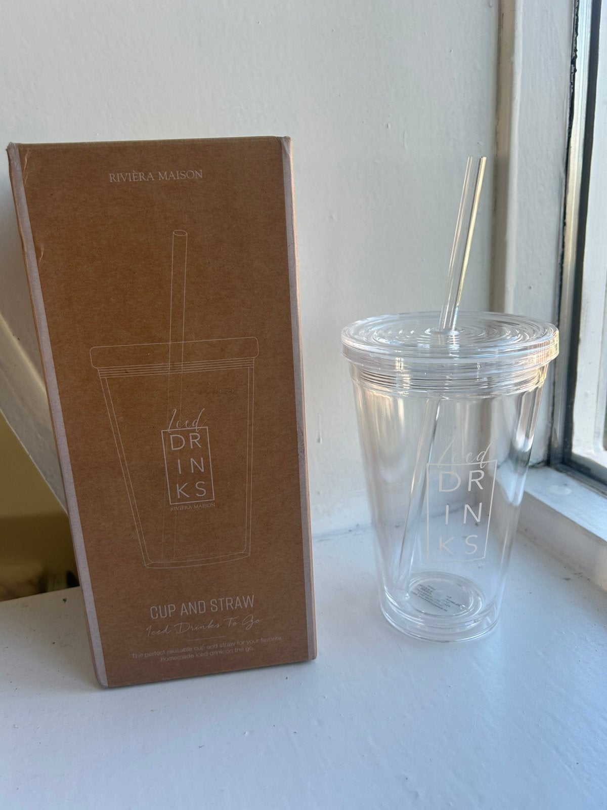 Riviera maison cup drinkbeker, Ophalen of Verzenden, Zo goed als nieuw, Overige typen