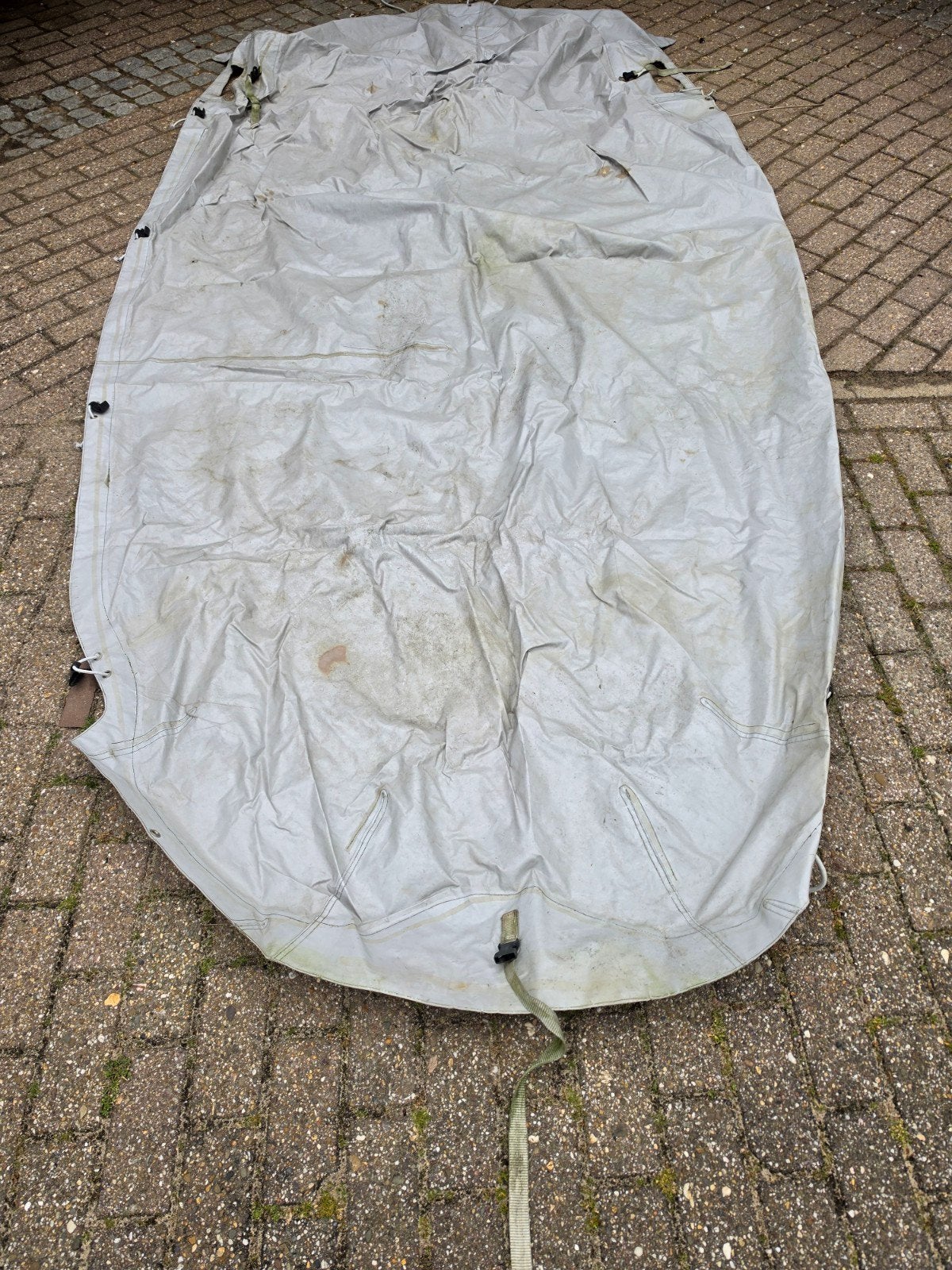 Dekzeil rubberboot,Zodiac,Yam.Suzumar., Watersport en Boten, Ophalen, Gebruikt, Minder dan 15 m²