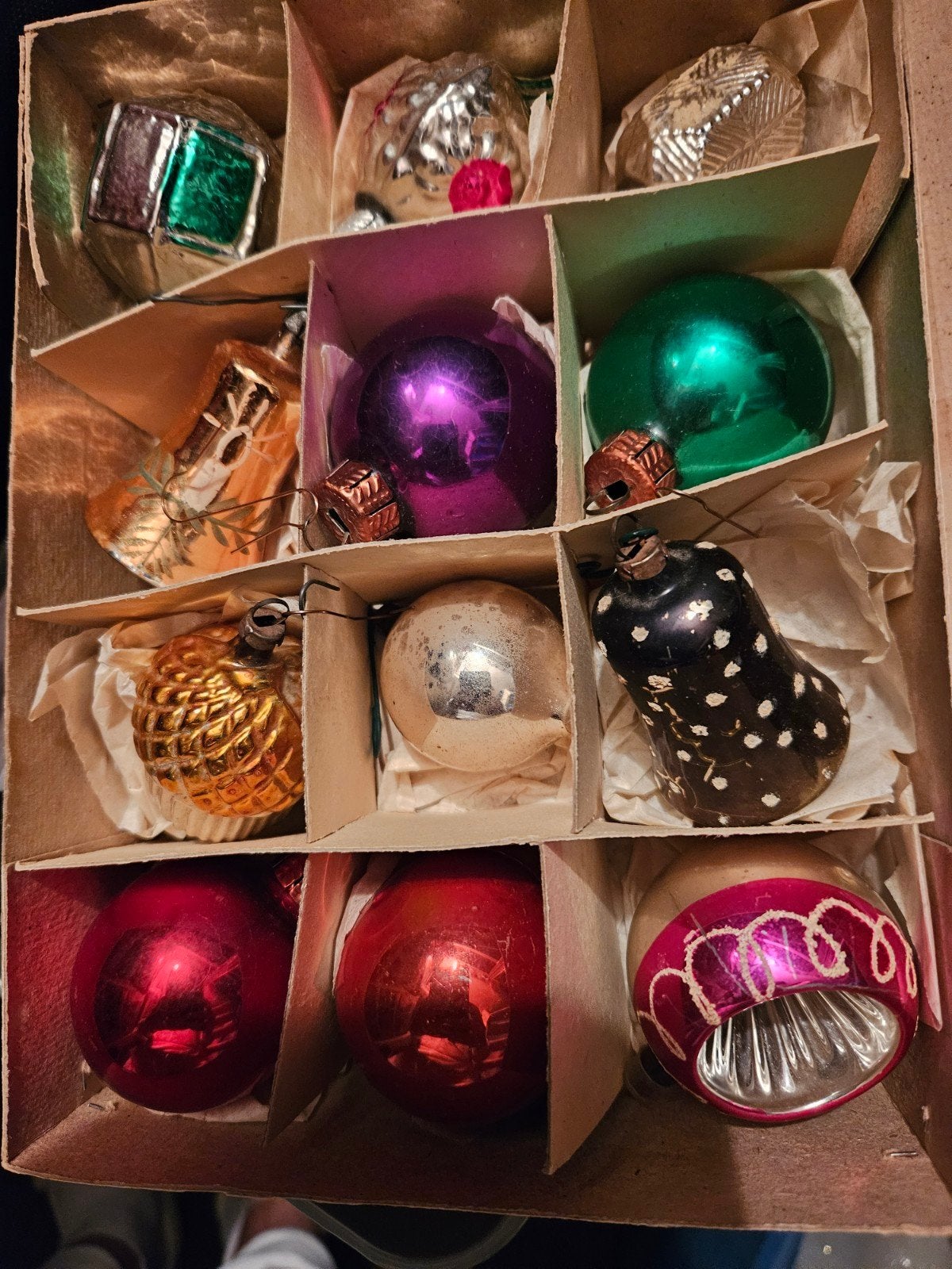 antieke kerstballen, Diversen, Ophalen, Gebruikt