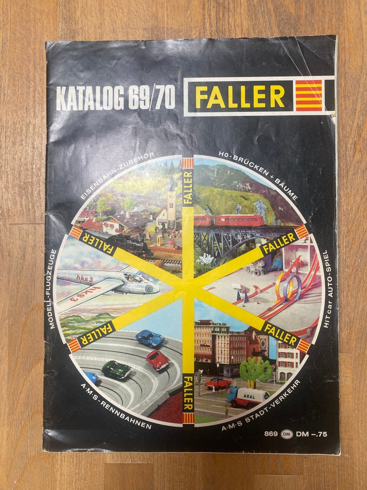 FALLER catalogus 1969/1970, Overige merken, Gelijkstroom of Wisselstroom, Zo goed als nieuw, Boek, Tijdschrift of Catalogus