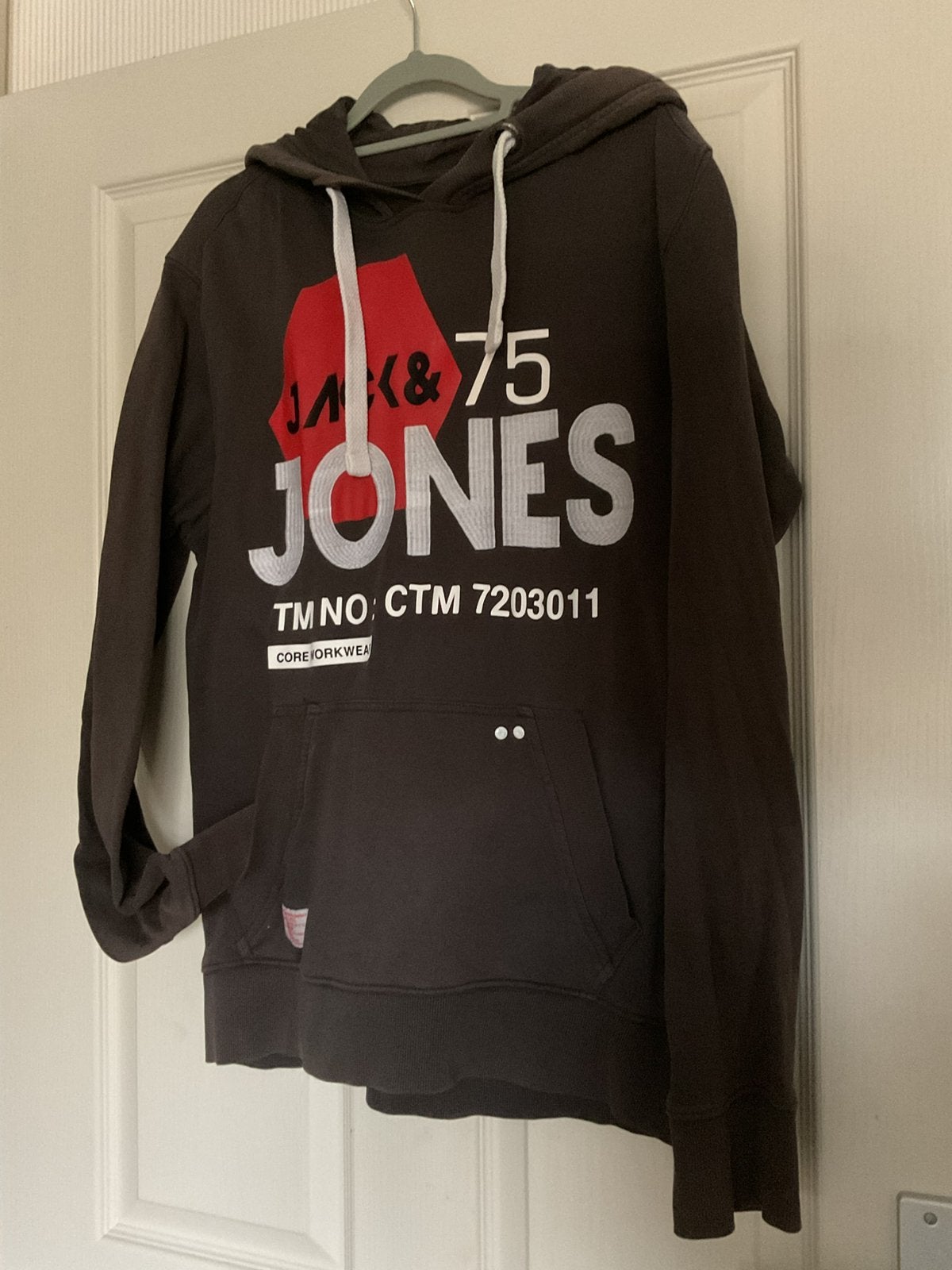 D.bruin Hoody( Jack&Jones) Mt L. NU 8,95€!!, Ophalen of Verzenden, Gedragen, Maat 52/54 (L), Bruin