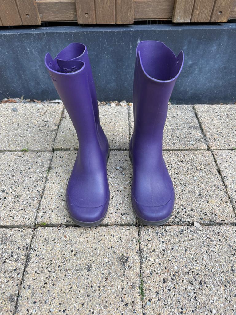 Regen laarzen maat 35-36, Ophalen of Verzenden, Zo goed als nieuw, Meisje, Laarzen