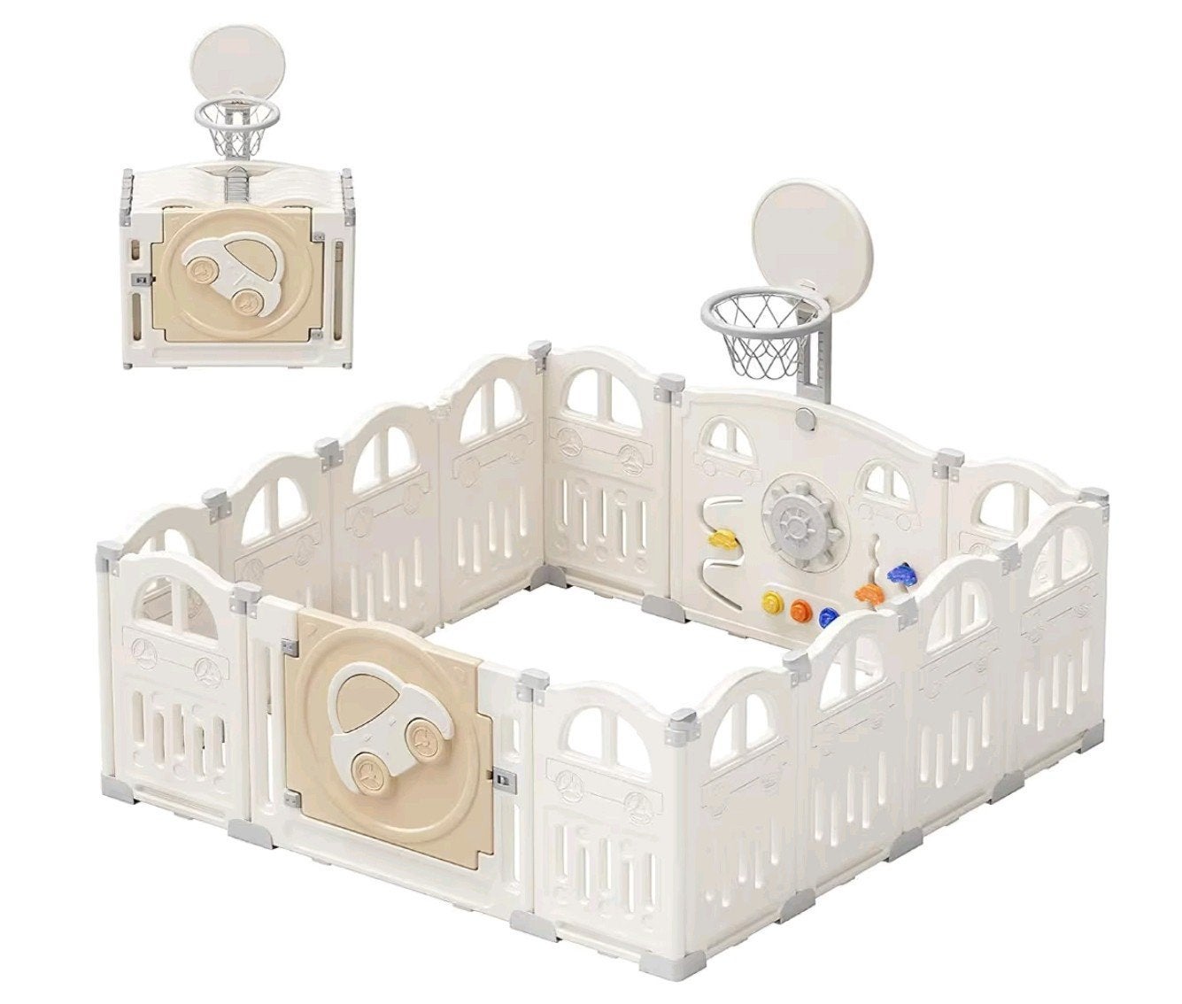Aanpasbare Playpen, Ophalen, Zo goed als nieuw, Overige typen