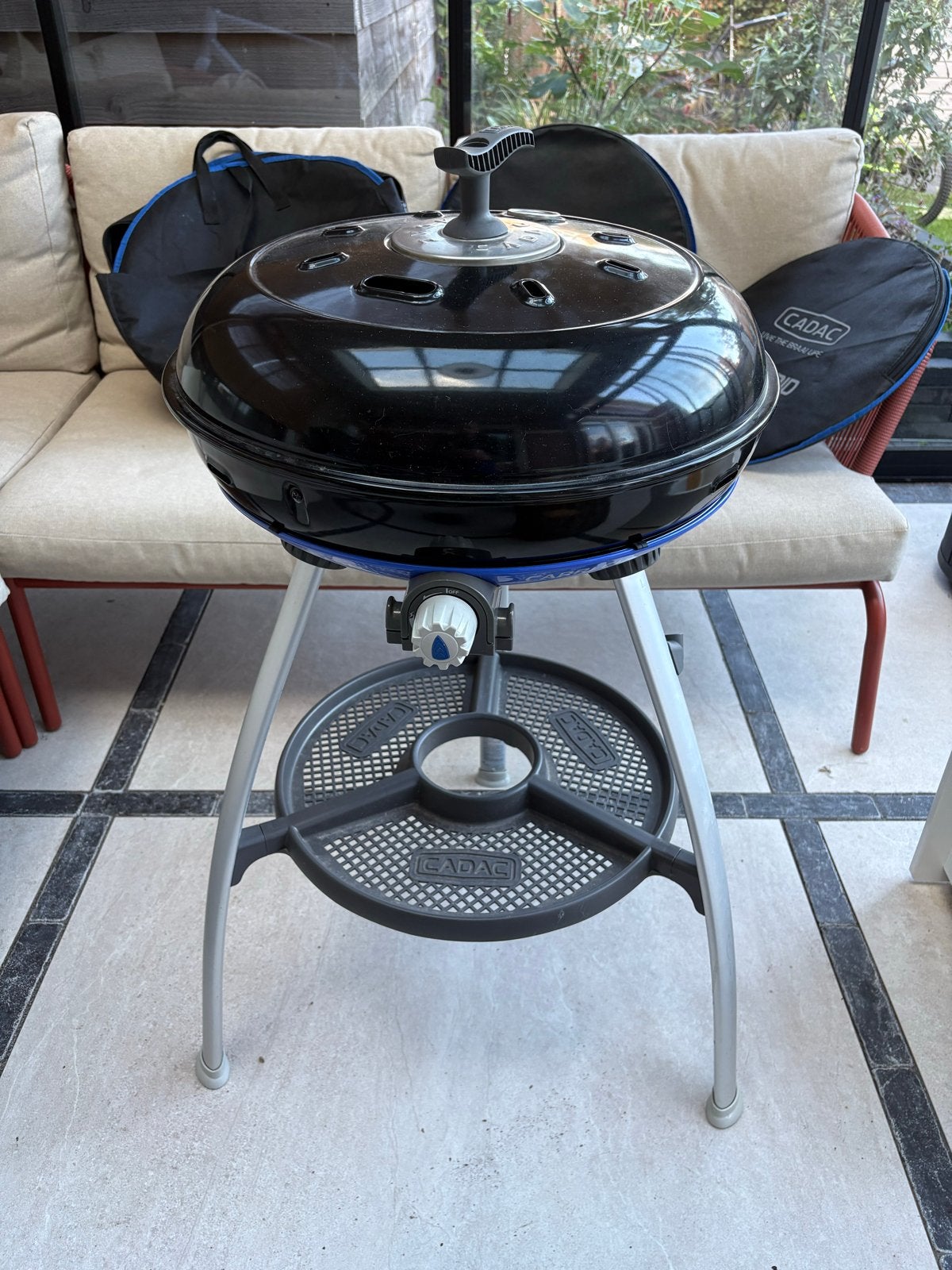 Cadac Carri Chef 2 BBQ met accessoires, Ophalen, Gebruikt