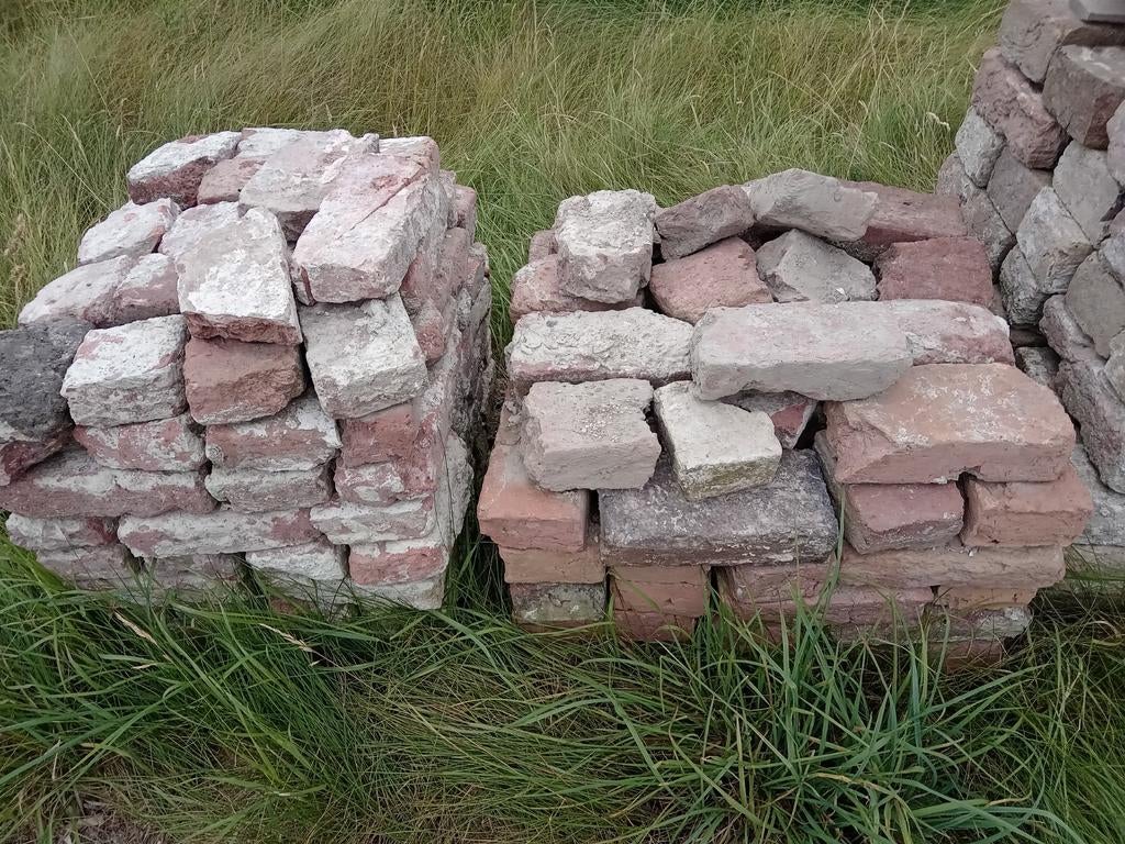 Kloostermoppen, klein en middel formaat, Ophalen, Bakstenen