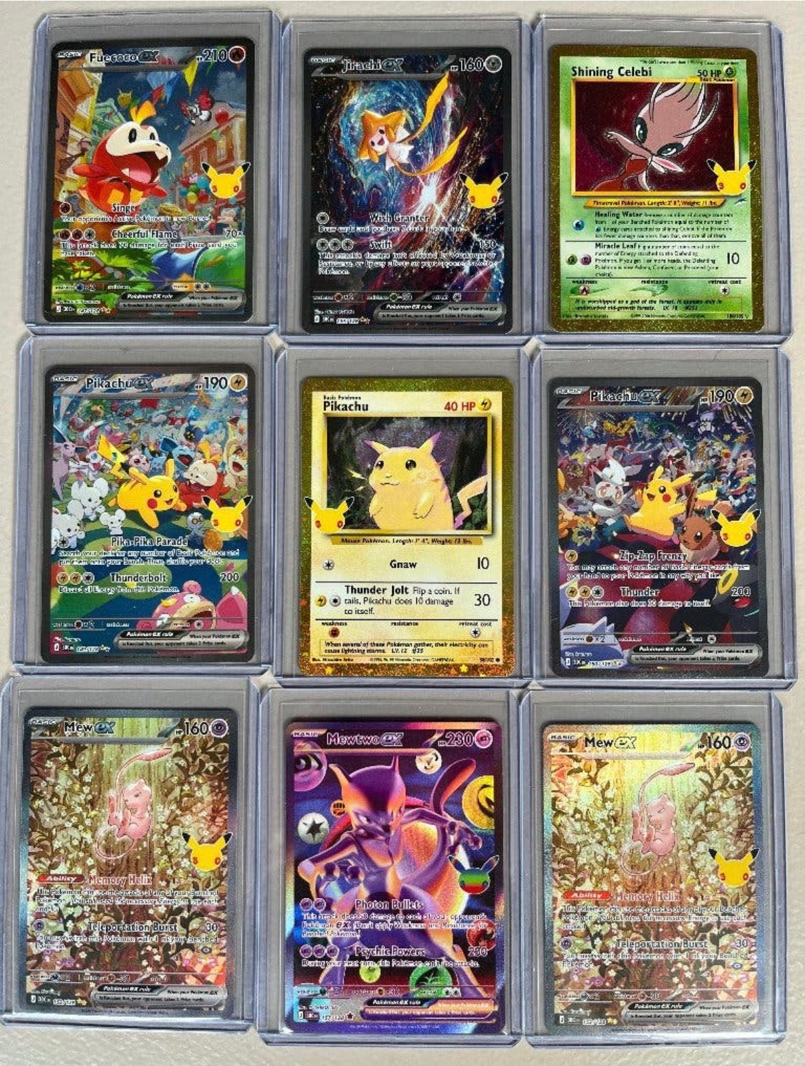 Pokemon 30th anniversary sirs & classic collection, Ophalen of Verzenden, Zo goed als nieuw