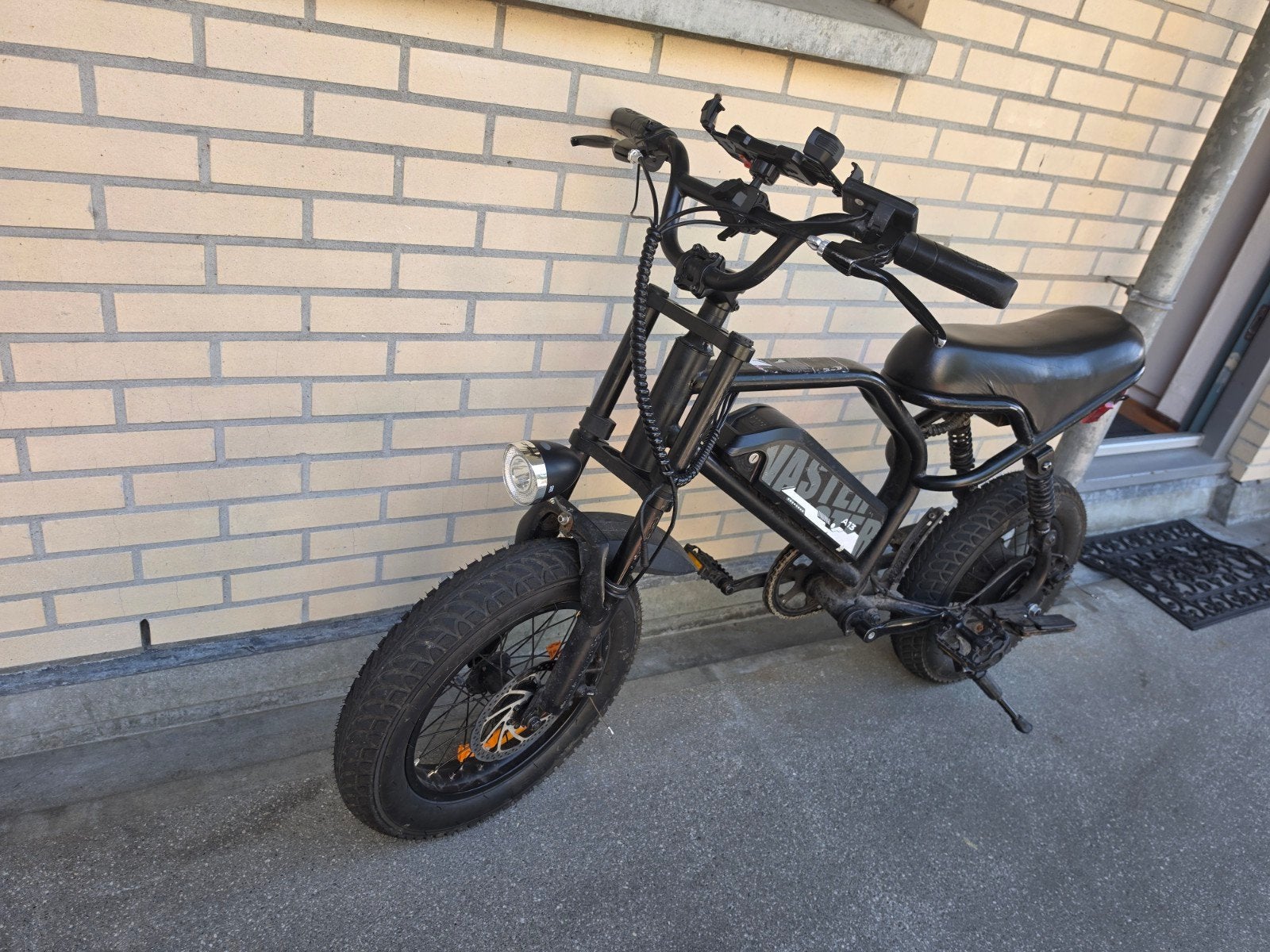 Vastel A13 Fatbike E-bike - Zwart, Fietsen en Brommers, Elektrische fietsen, Overige merken, Gebruikt, Ophalen of Verzenden, Minder dan 47 cm