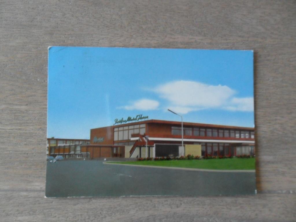Haren gr, Postiljon motel Haren/auto 1973, Verzenden, 1960 tot 1980, Gelopen, Groningen