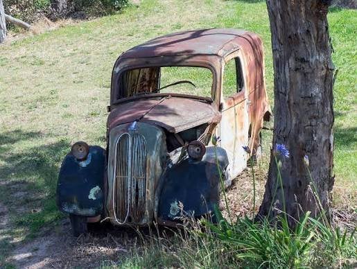 Voor Fordson 5 CWT Ford Anglia bestelwagen oldtimer uit 1954, Auto diversen, Ophalen of Verzenden