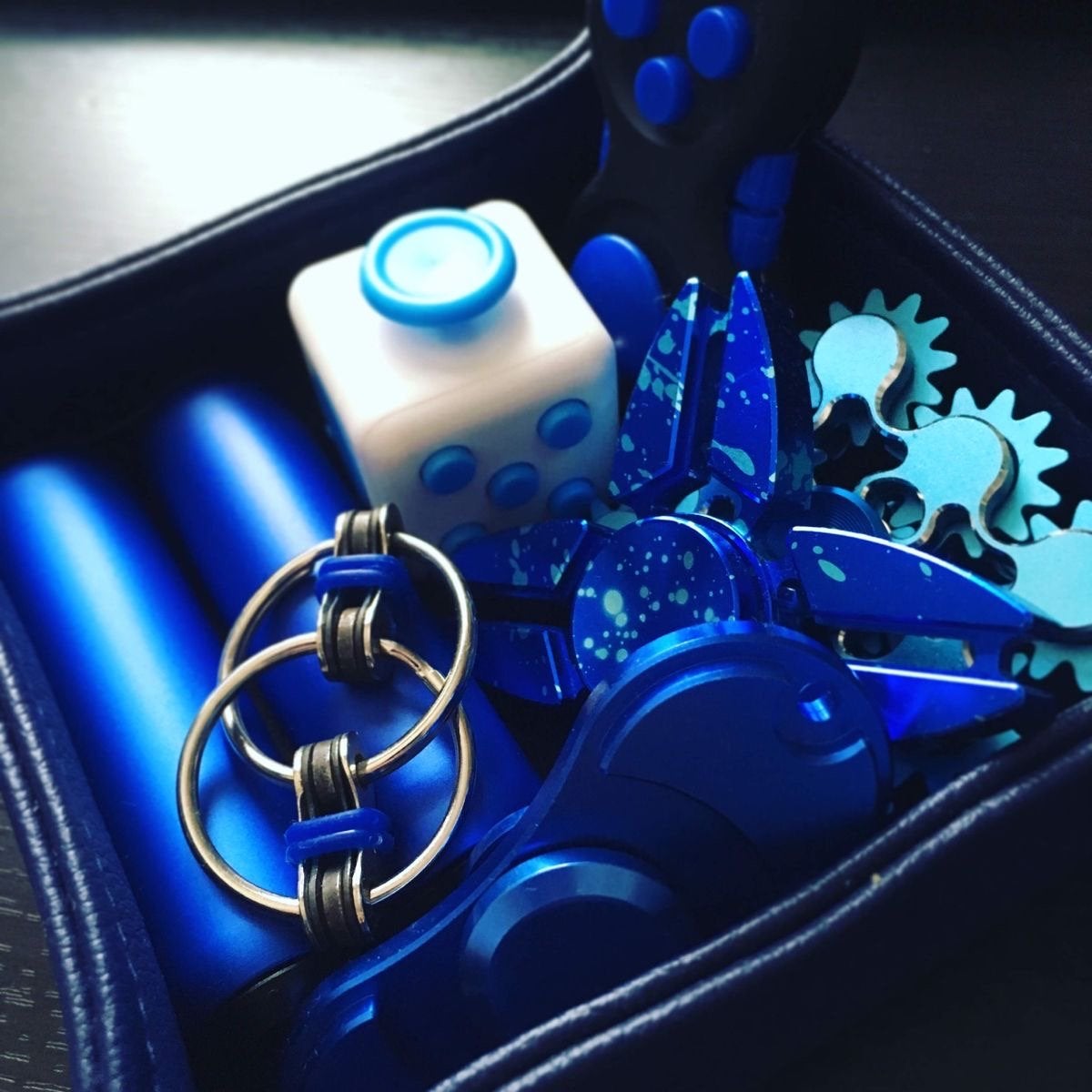 Surprise Box Fidgets - Blauw Thema (7 items), Kinderen en Baby's, Ophalen of Verzenden, Nieuw, Jongen of Meisje