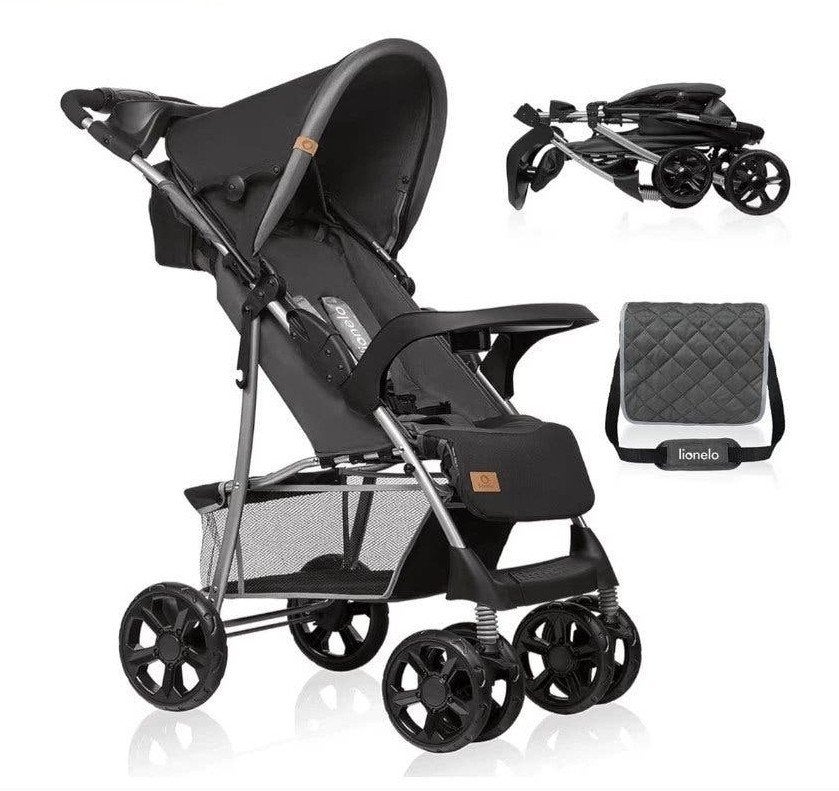 Lionelo buggy - Grijs, Ophalen, Nieuw, Verstelbare rugleuning, Nvt
