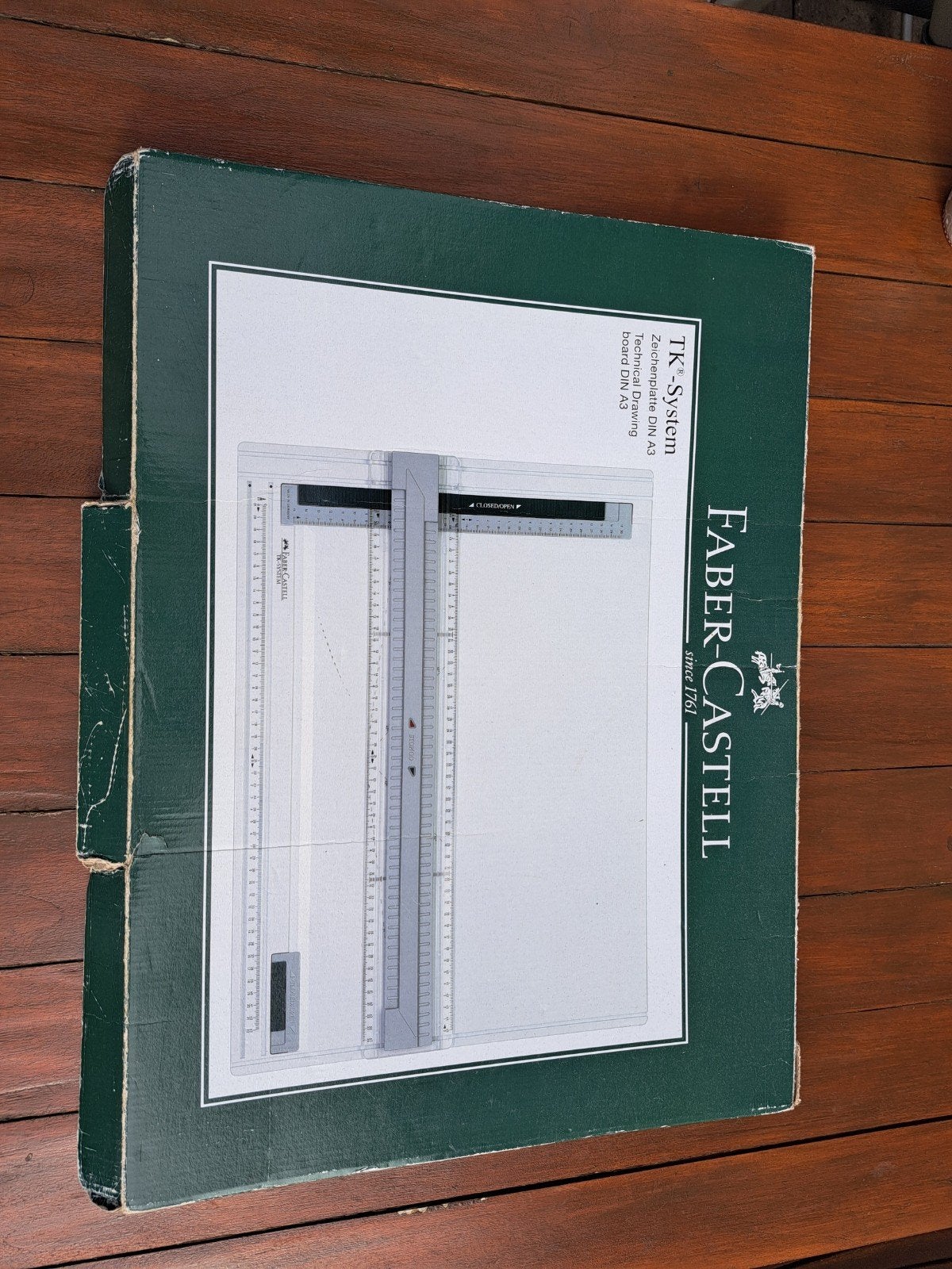 Faber-Castell TK-System Tekenbord A3 + display map A4 en A3, Ophalen, Gebruikt, Minder dan 130 cm