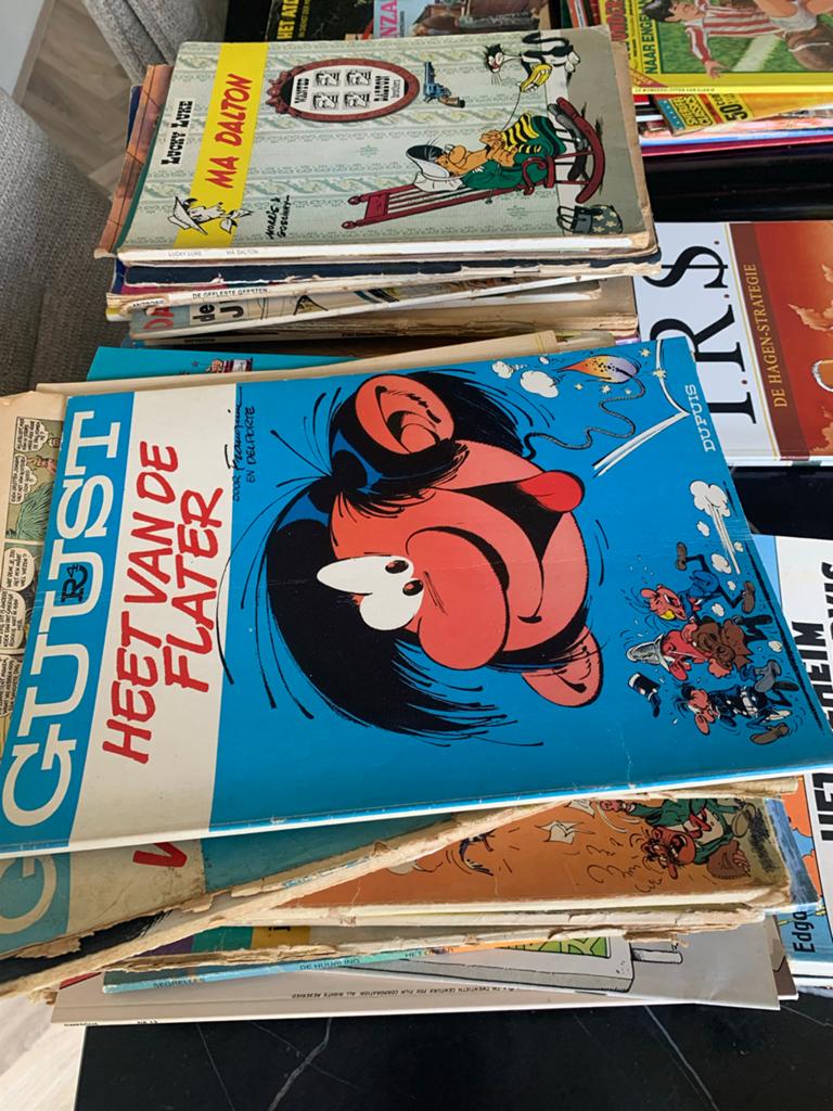 Grote collectie stripboeken: Lefranc, Storm, Blake/Mortimer, Boeken, Meerdere stripboeken, Ophalen of Verzenden, Gelezen