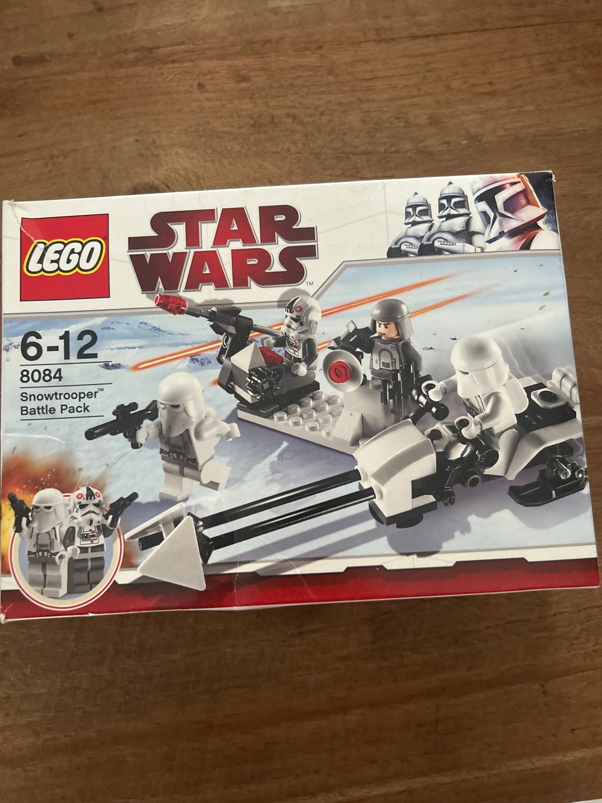 Lego Star Wars 8084 Snowtrooper Battle Pack, Kinderen en Baby's, Speelgoed | Duplo en Lego, Inclusief minifiguren, Gebruikt, Star Wars